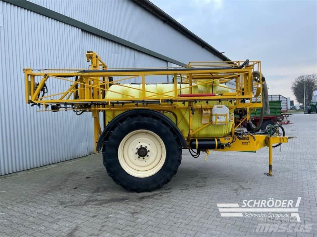 Dubex MENTOR 9804 Pulverizadores rebocados