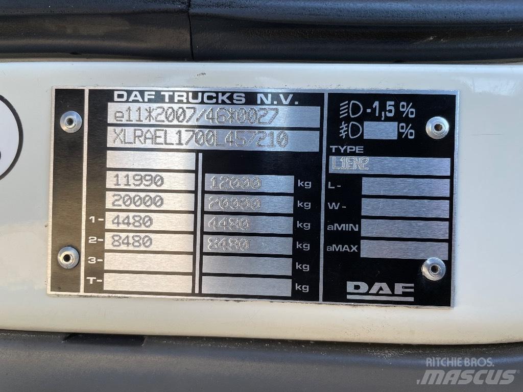 DAF LF220 Camiões de caixa fechada