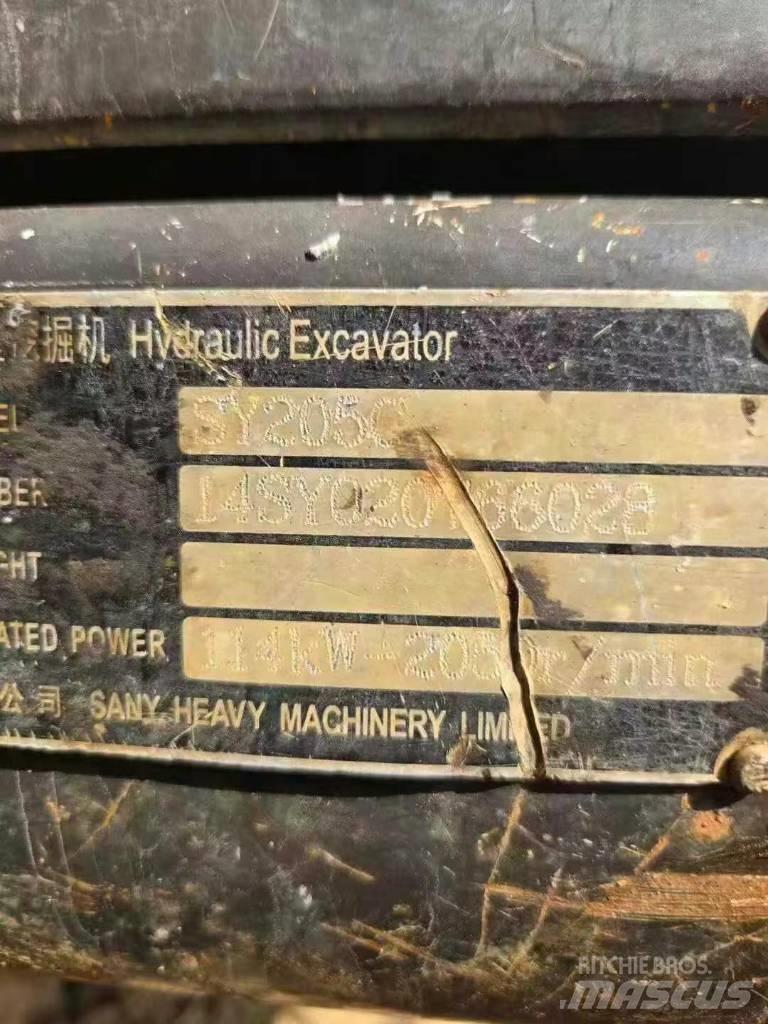 Sany SY 205 C Escavadoras de rastos