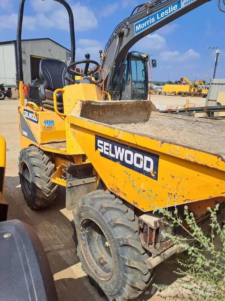 Thwaites 1 ton Dumpers de obras