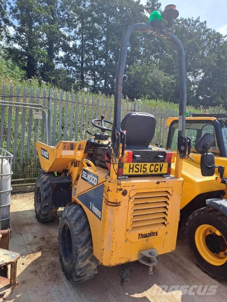 Thwaites 1 ton Dumpers de obras