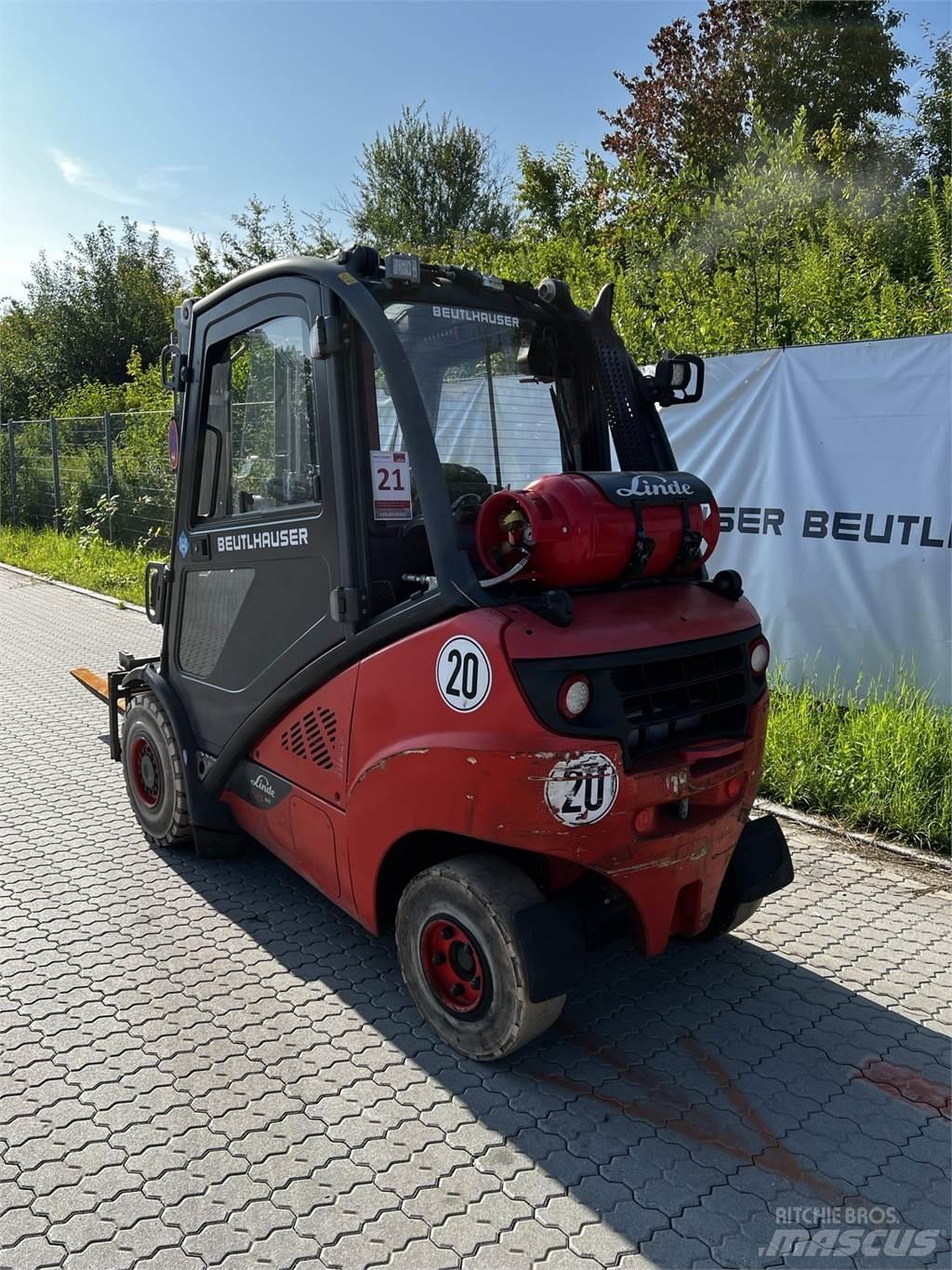 Linde H25T/600 Empilhadores a gás