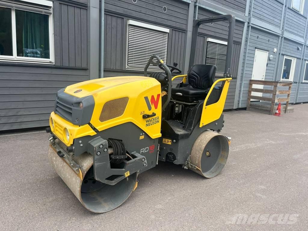 Wacker Neuson RD 18 Cilindros Compactadores tandem