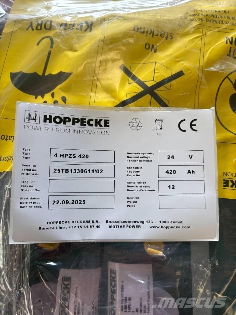Hoppecke 4HPZS420 Baterias