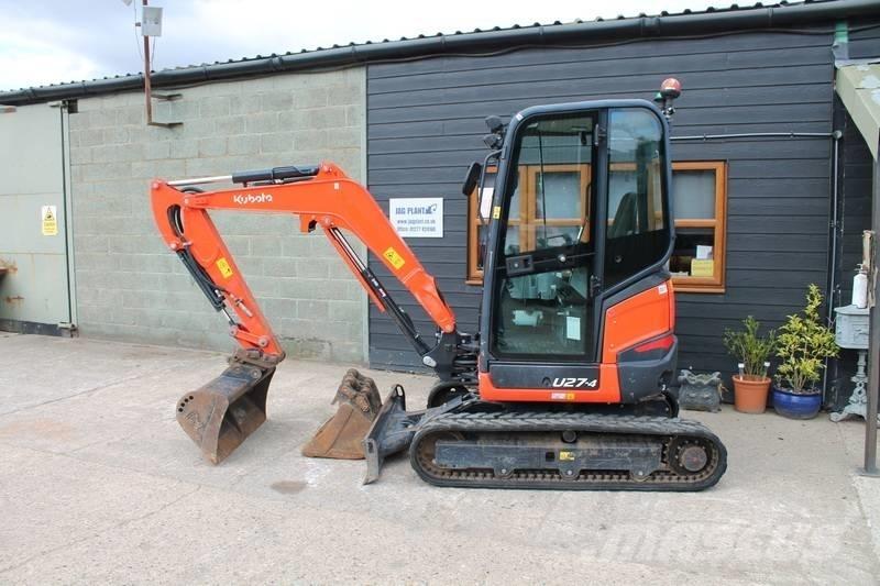 Kubota U 27-4 Mini Escavadoras <7t