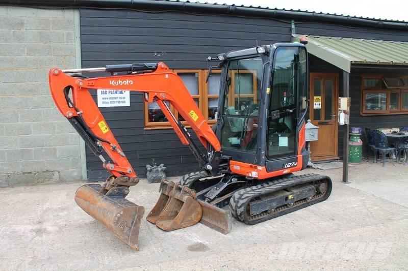 Kubota U 27-4 Mini Escavadoras <7t