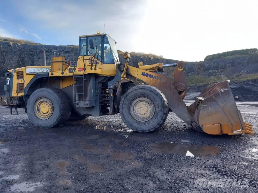 Komatsu WA 600-6 Pás carregadoras de rodas