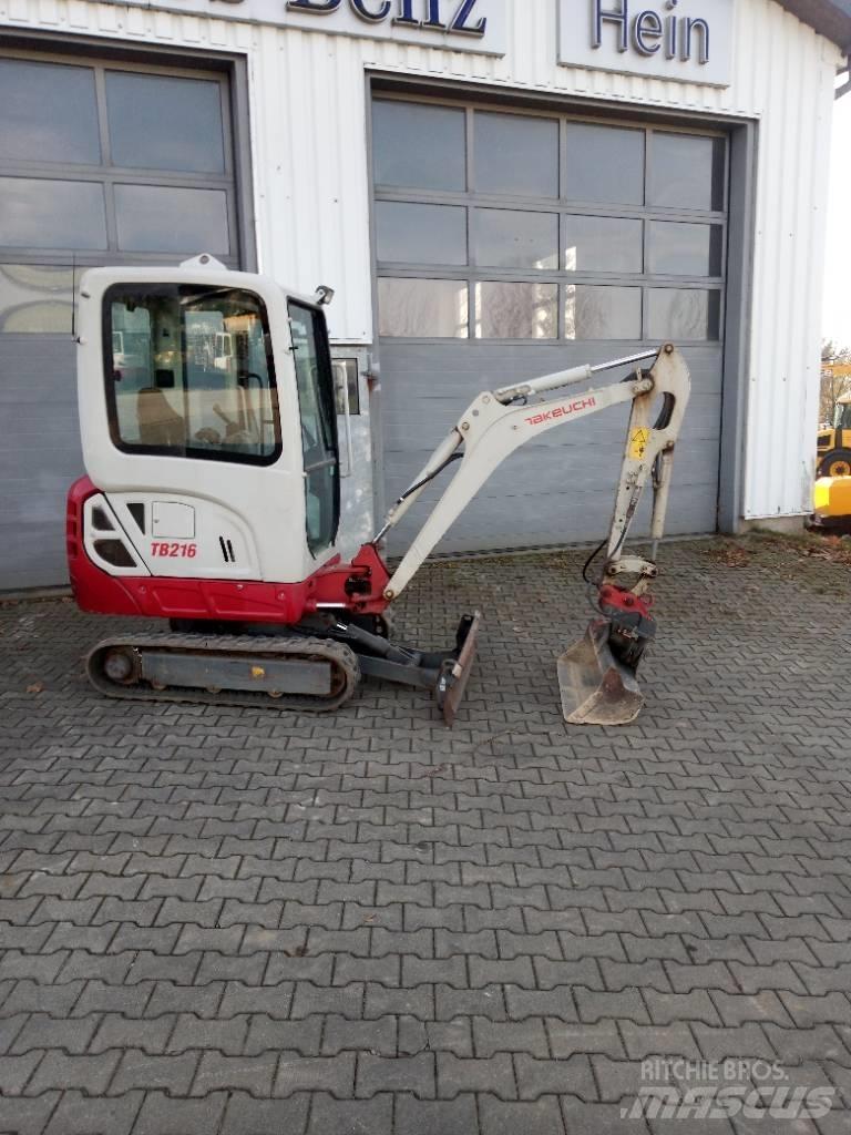 Takeuchi TB 216 Mini Escavadoras <7t