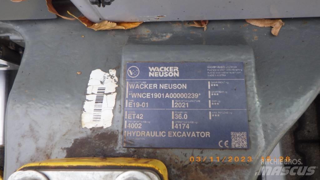 Wacker Neuson ET42 Escavadoras de rastos