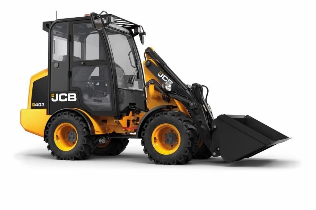 JCB 403 Carregadoras de direcção deslizante