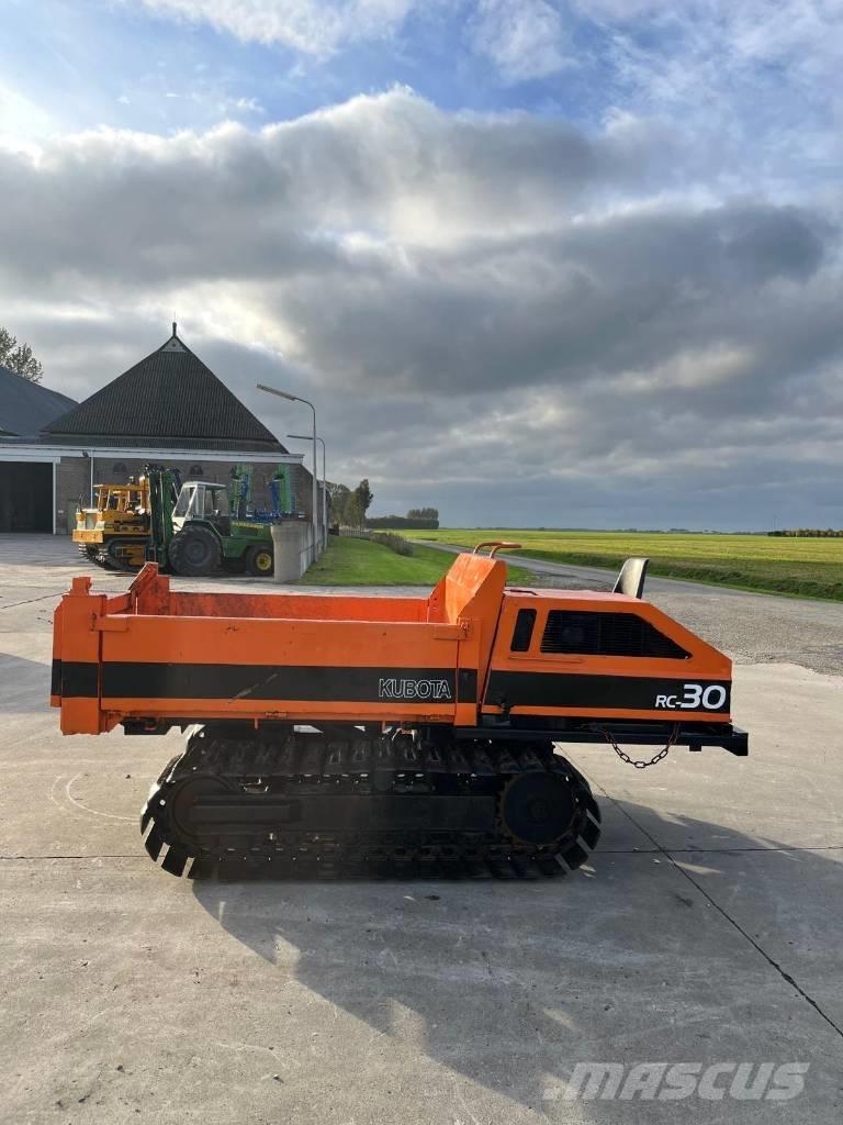 Kubota RC 30 Dumpers de lagartas