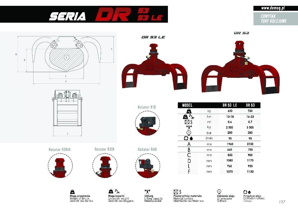  DEMOQ DR53 Garras