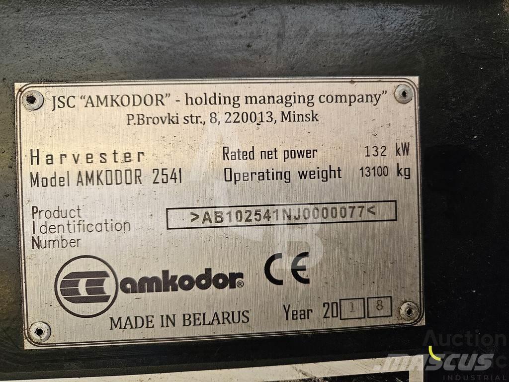 Amkodor 2541 Processadores florestais