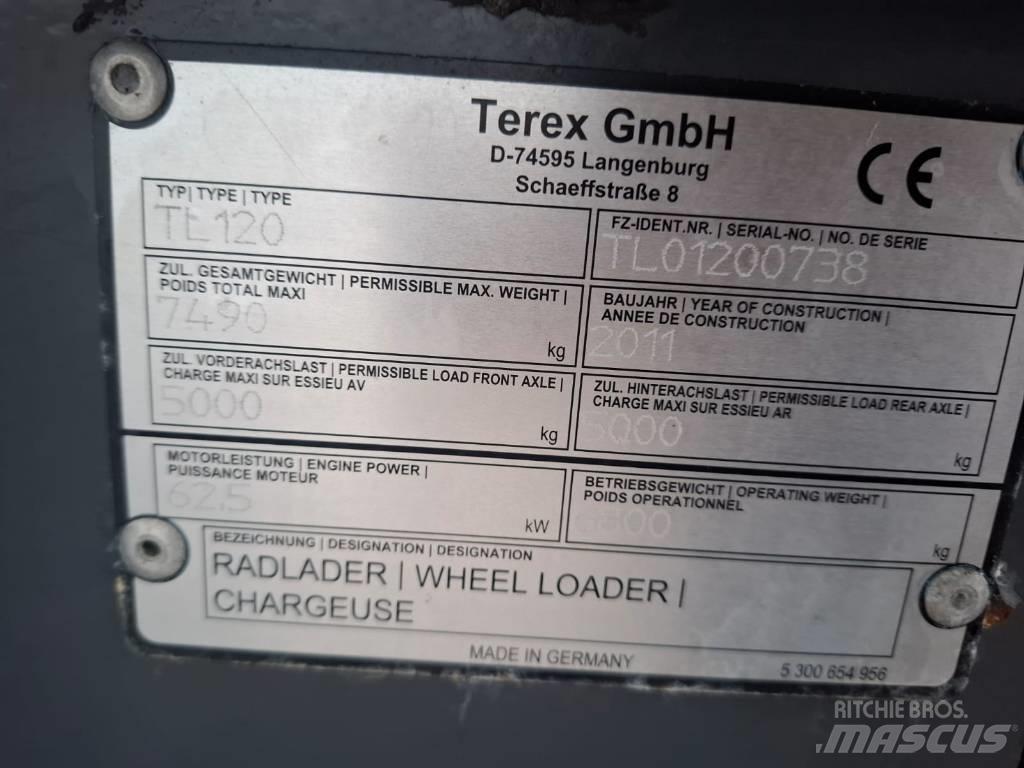 Terex TL 120 Pás carregadoras de rodas