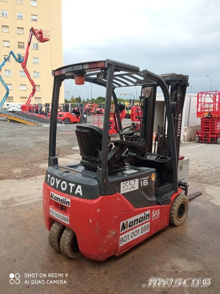 Toyota 8FBE16T Empilhadores eléctricos