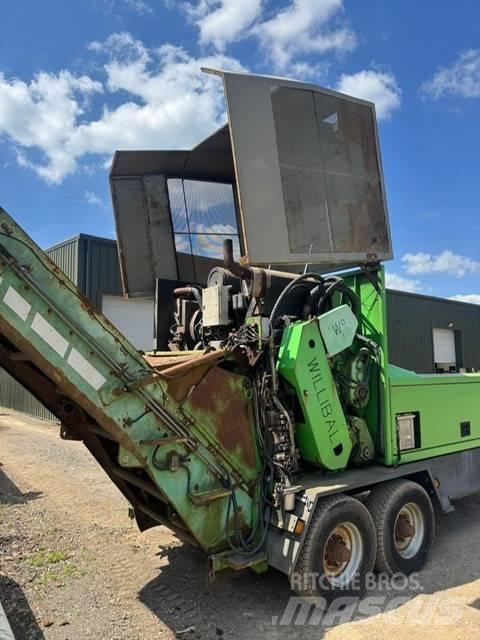Willibald MZA 2800 Trituradoras de lixo