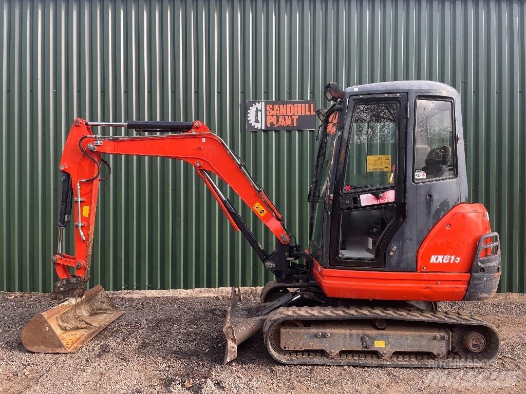 Kubota KX 61-3 Mini Escavadoras <7t