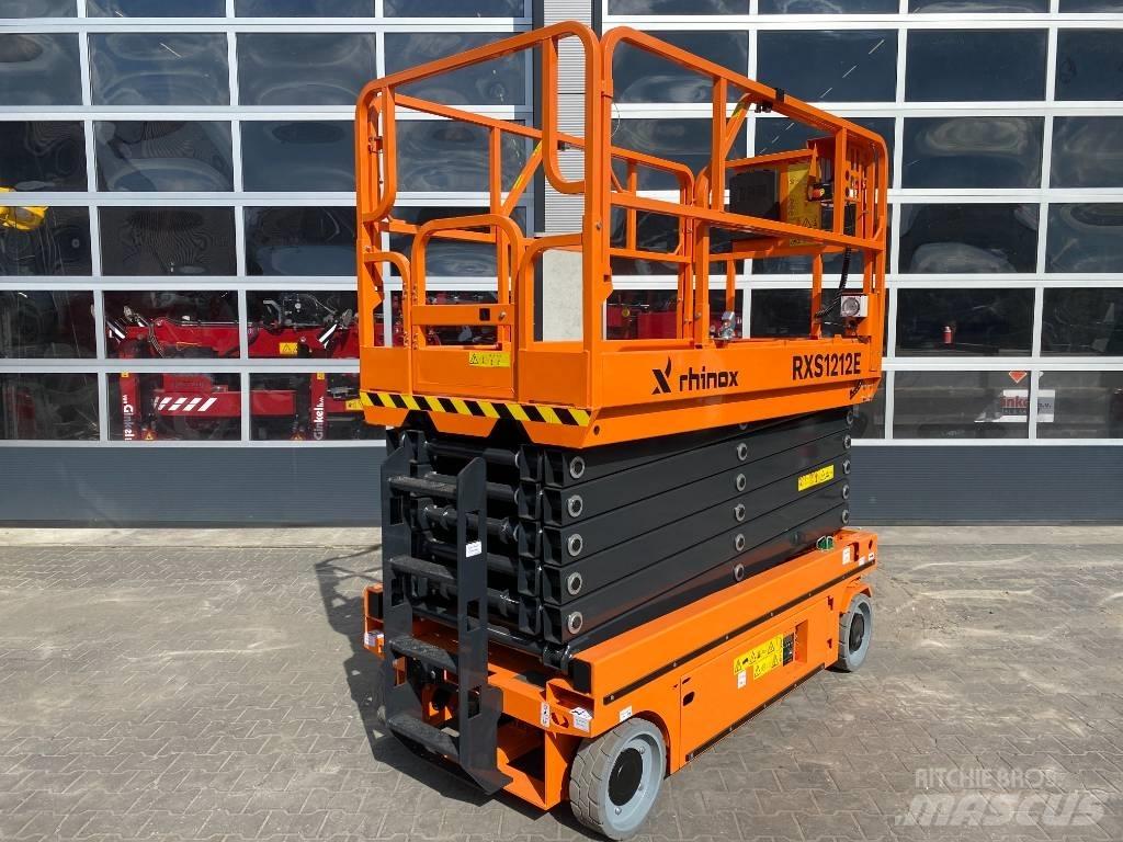 Rhinox RXS1212E Elevadores de tesoura
