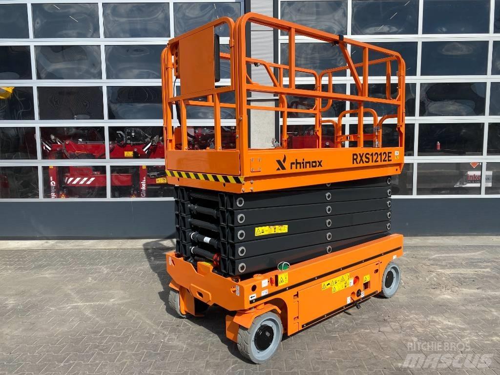 Rhinox RXS1212E Elevadores de tesoura