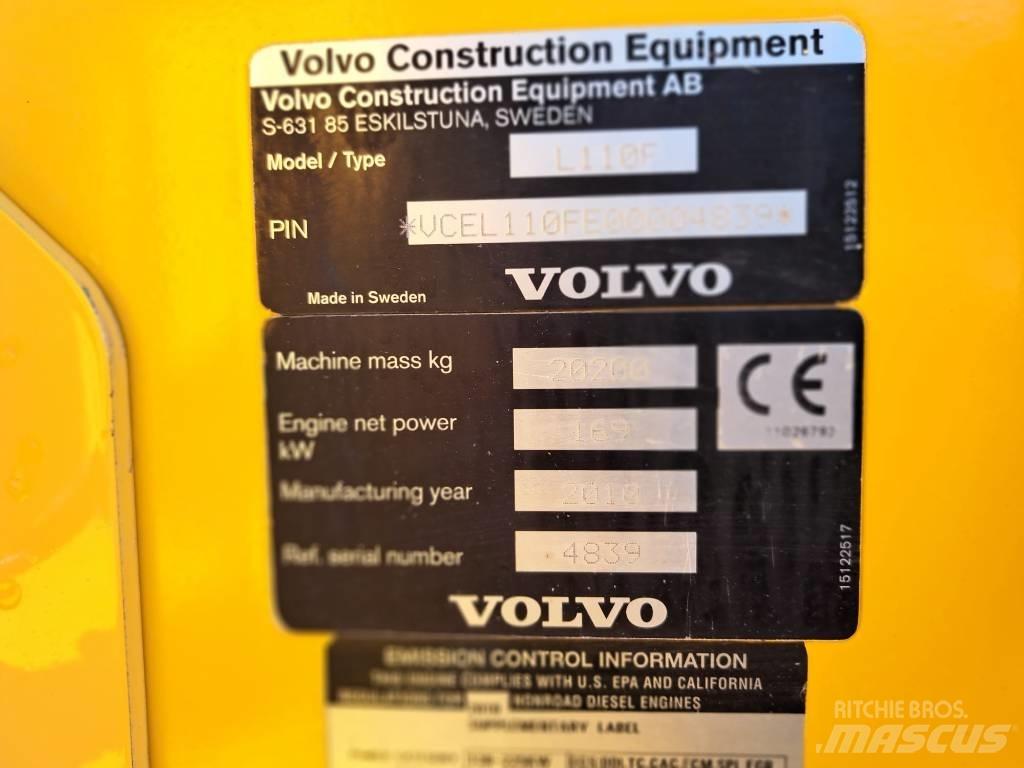 Volvo L 110 F Pás carregadoras de rodas