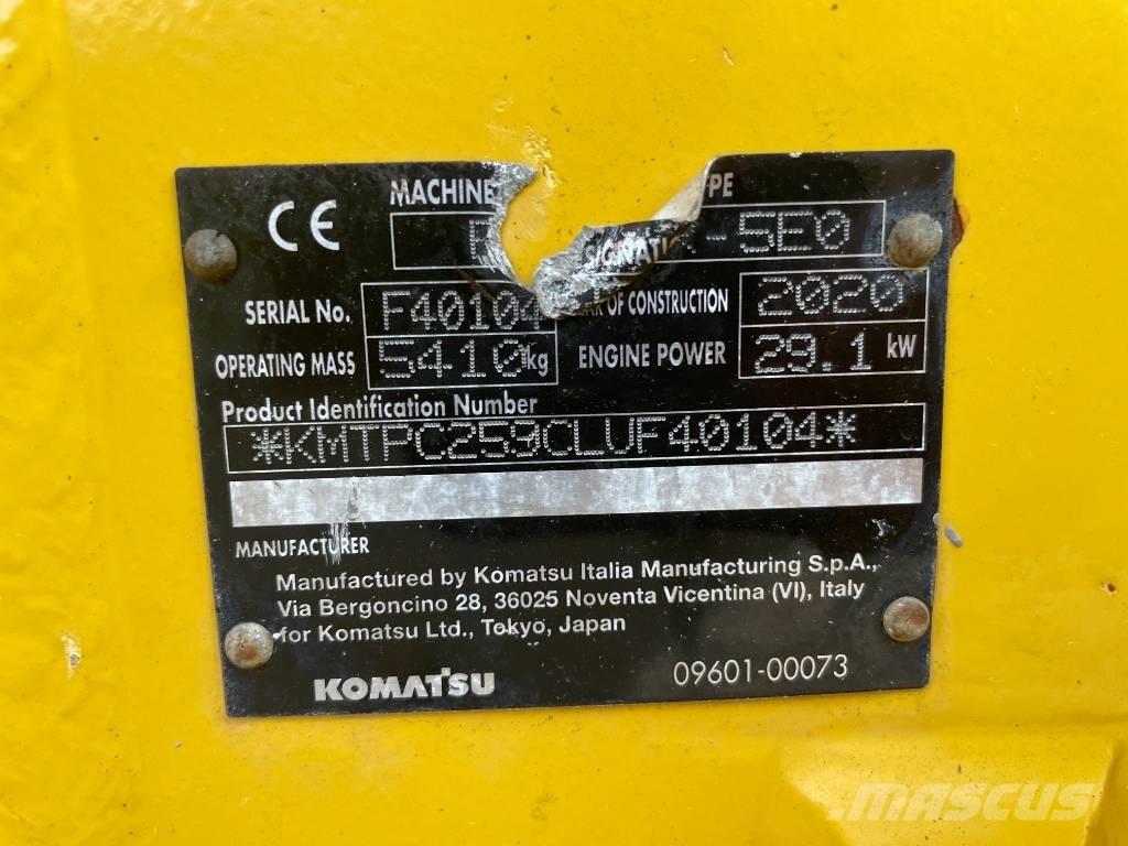 Komatsu PC 55 MR-5E0 Mini Escavadoras <7t