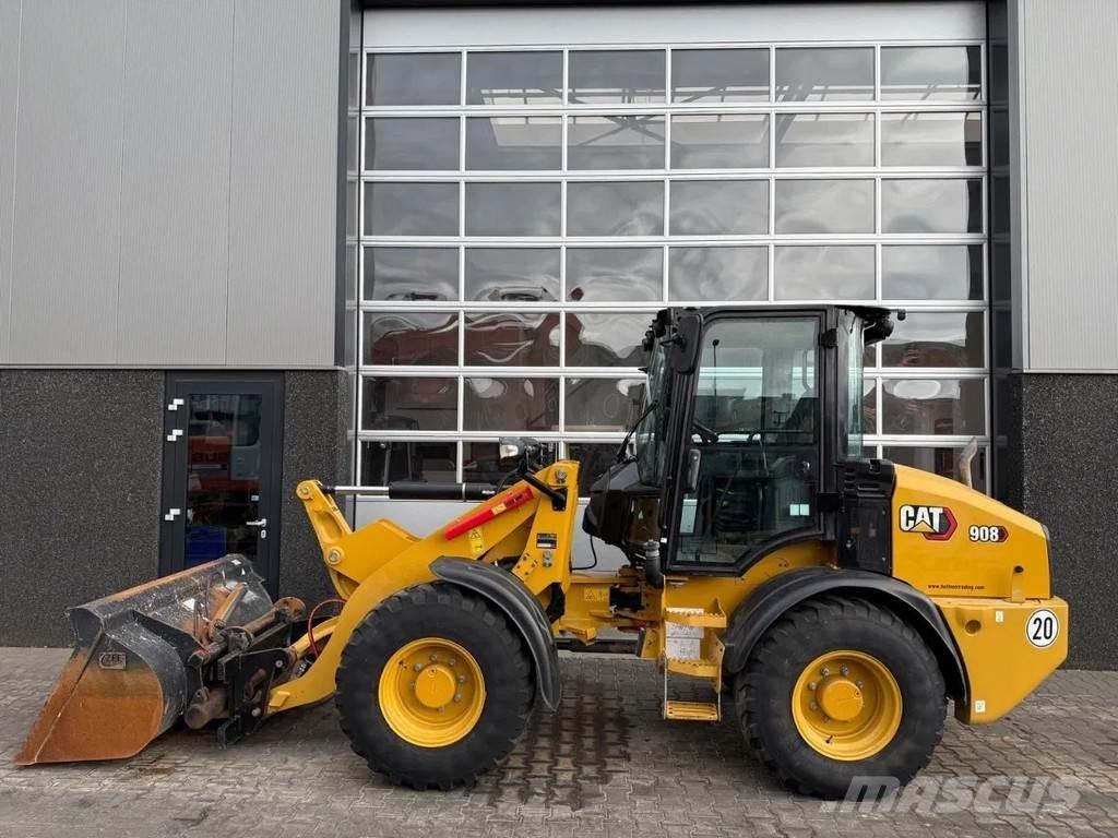 CAT 908 Pás carregadoras de rodas