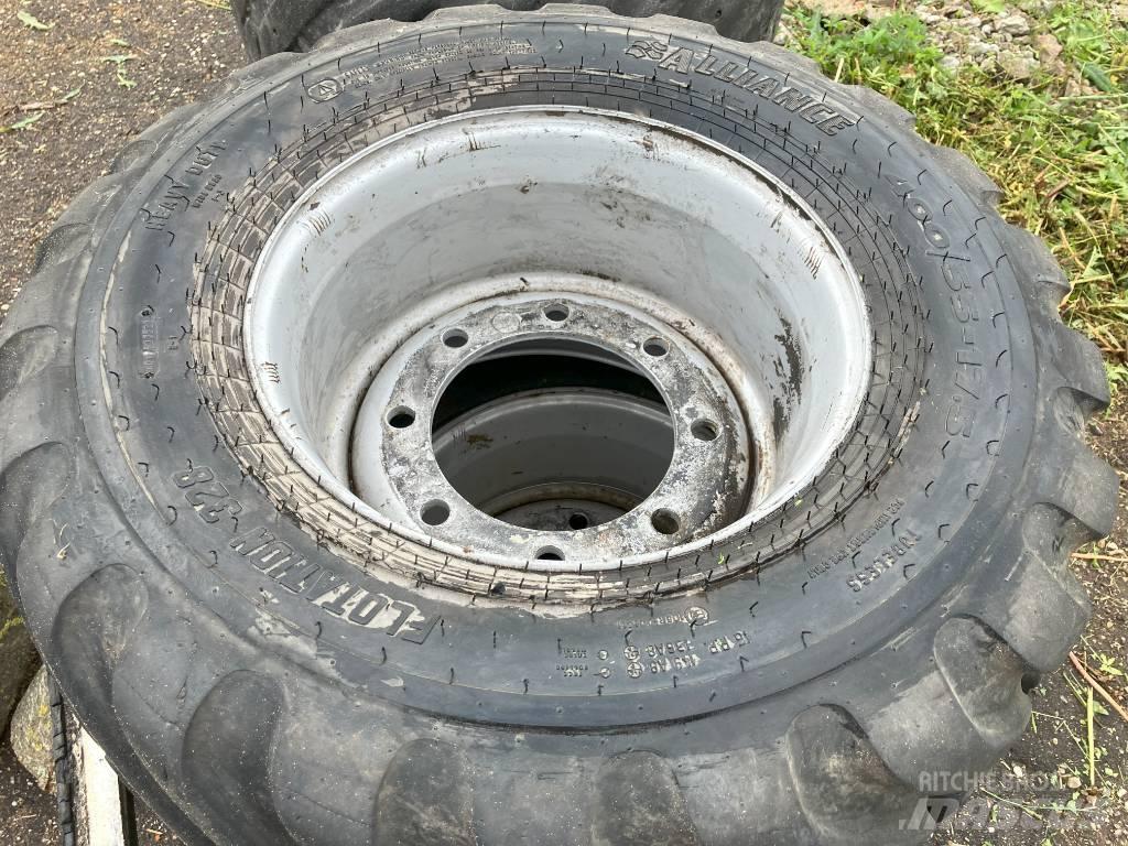 Manitou MLT 625-75 H Pneus, Rodas e Jantes