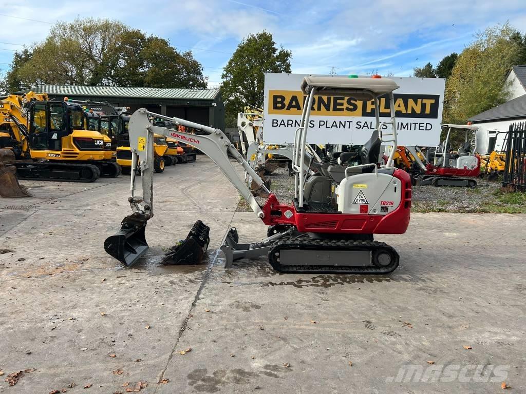 Takeuchi TB 216 Mini Escavadoras <7t