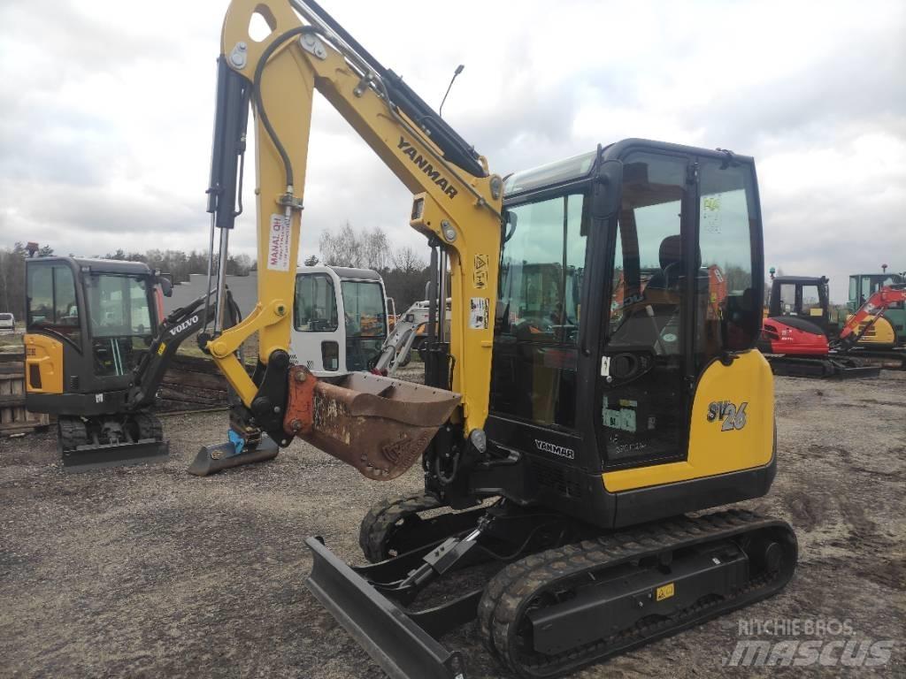 Yanmar SV 26 2017r Mini Escavadoras <7t