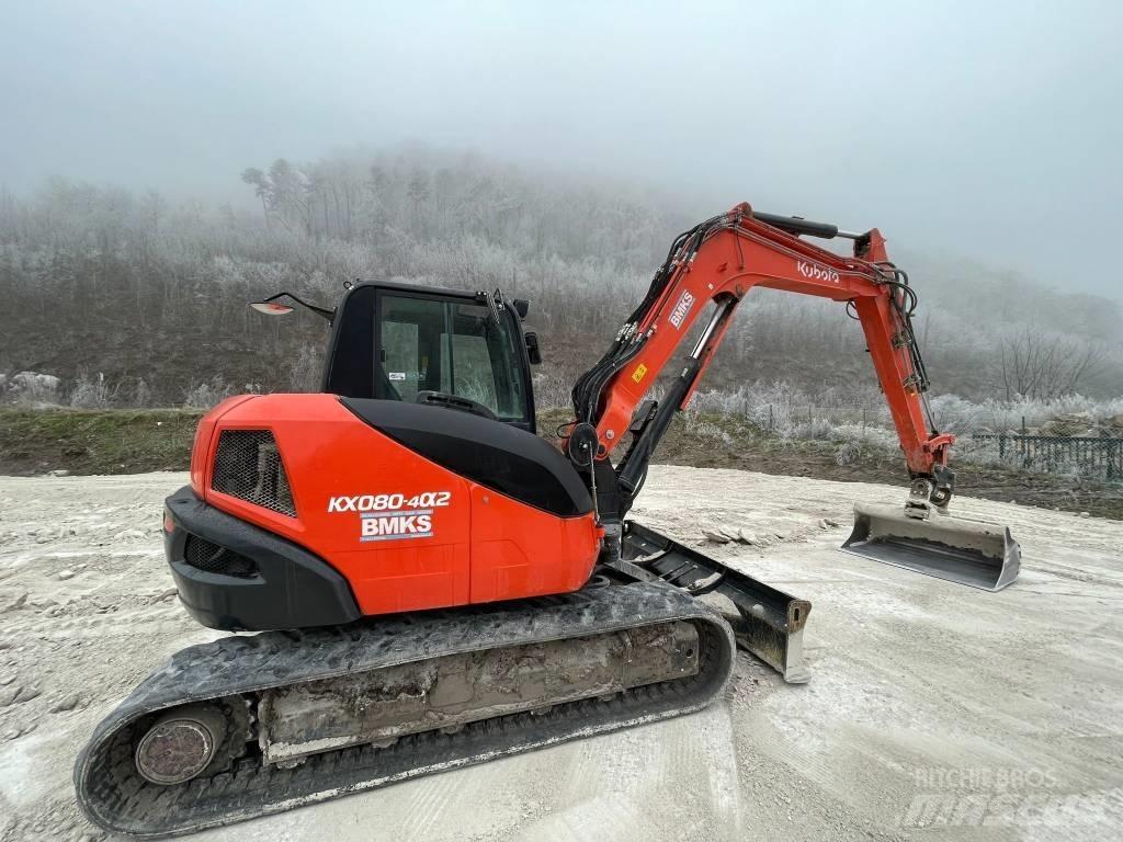 Kubota KX 080-4a2 Escavadoras Midi 7t - 12t