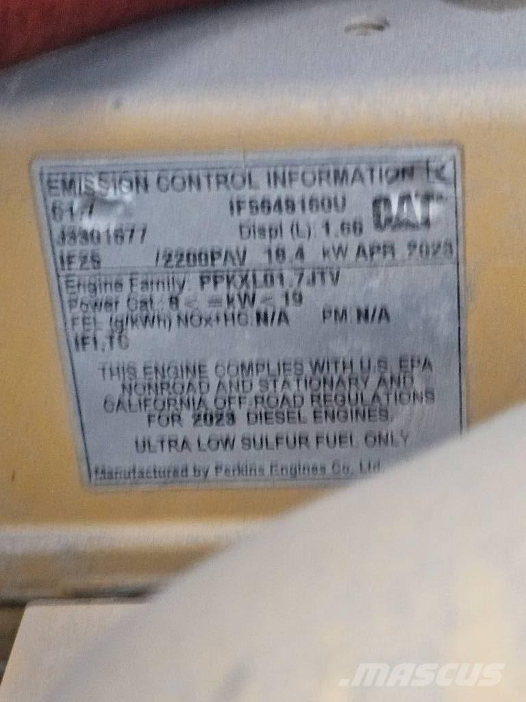 CAT CB 2.7 GC Compactadores para terra