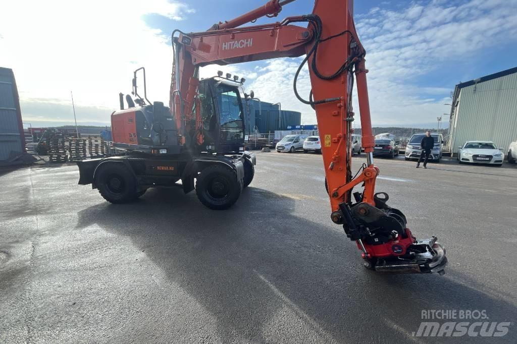 Hitachi ZX 140 W-5B Escavadoras de rodas