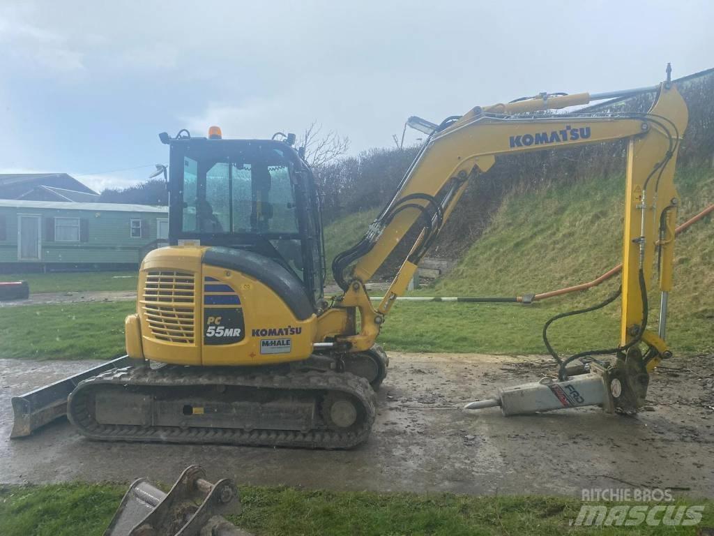 Komatsu PC 55 MR Mini Escavadoras <7t