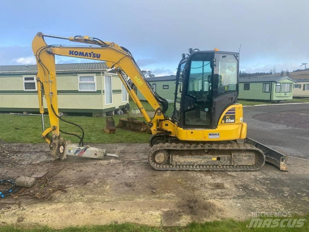 Komatsu PC 55 MR Mini Escavadoras <7t