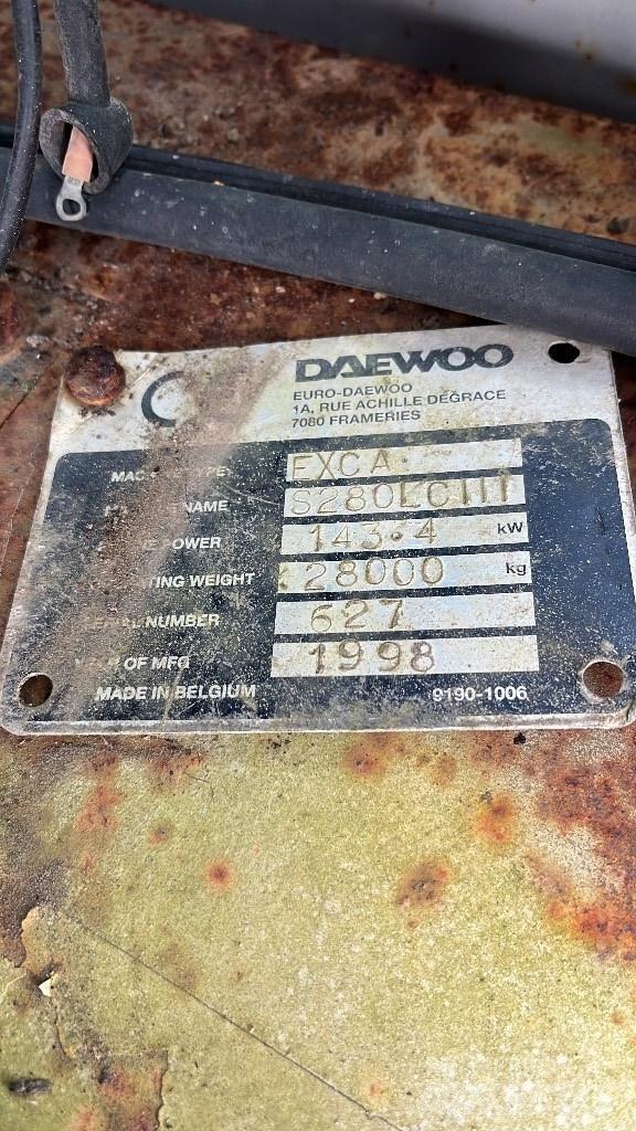 Daewoo Solar 280 LC Escavadoras de rastos