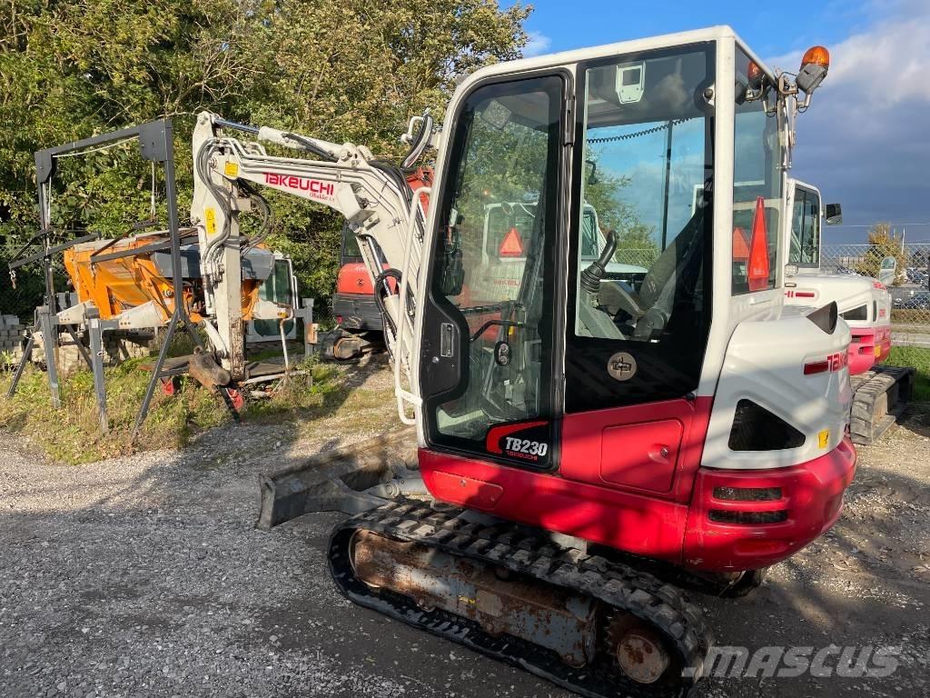 Takeuchi TB 230 Mini Escavadoras <7t