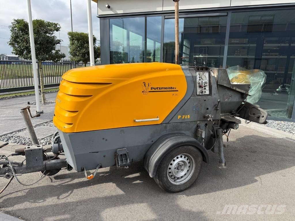 Putzmeister P 715 TD Camiões bomba Betão
