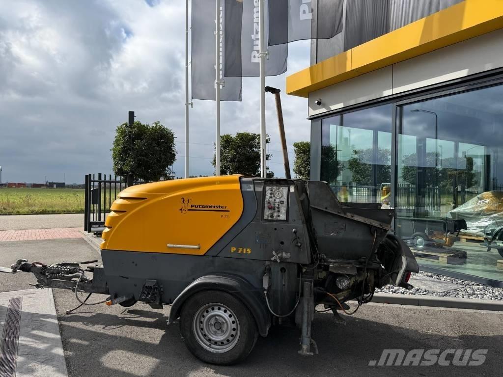 Putzmeister P 715 TD Camiões bomba Betão