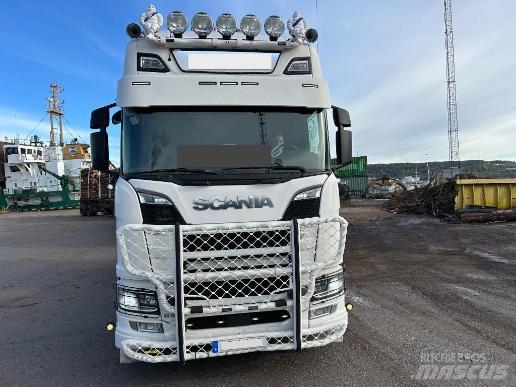 Scania R 650 Camiões de transporte de troncos
