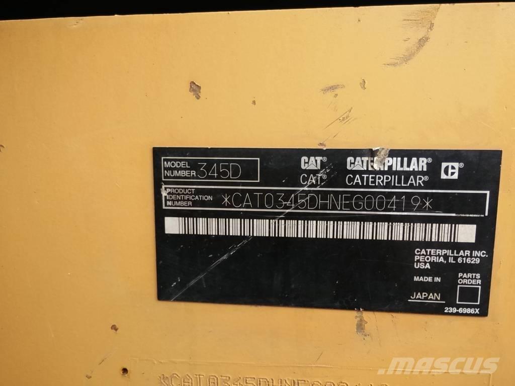CAT 345 D L Escavadoras de rastos