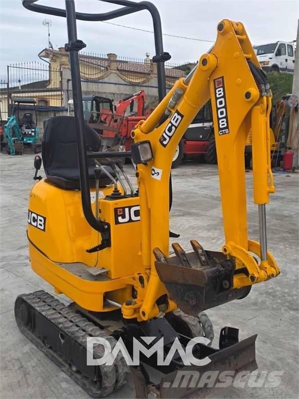 JCB 8008CTS Mini Escavadoras <7t