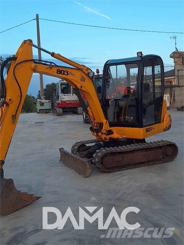 JCB 803 Mini Escavadoras <7t