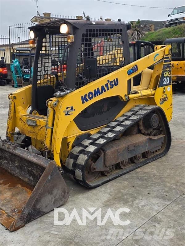 Komatsu CK20 Carregadoras de direcção deslizante