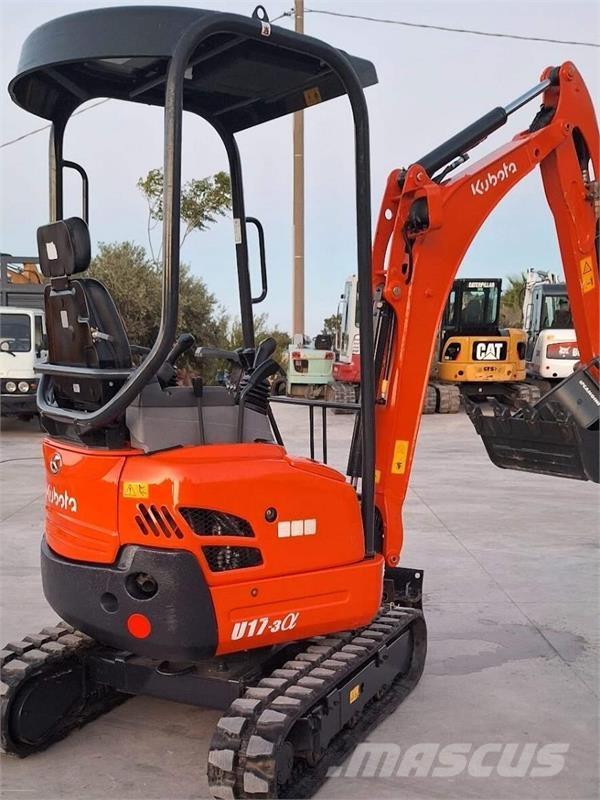 Kubota U17-3a Mini Escavadoras <7t