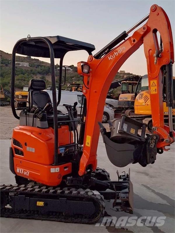 Kubota U17-3a Mini Escavadoras <7t