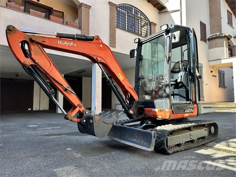Kubota U27-4 Mini Escavadoras <7t