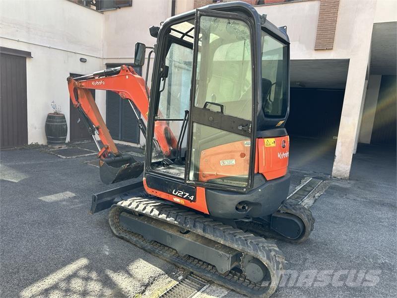 Kubota U27-4 Mini Escavadoras <7t