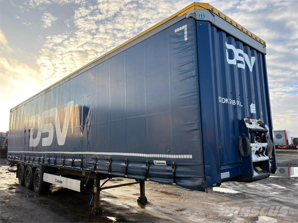 Krone 3aks Semi Reboques Cortinas Laterais