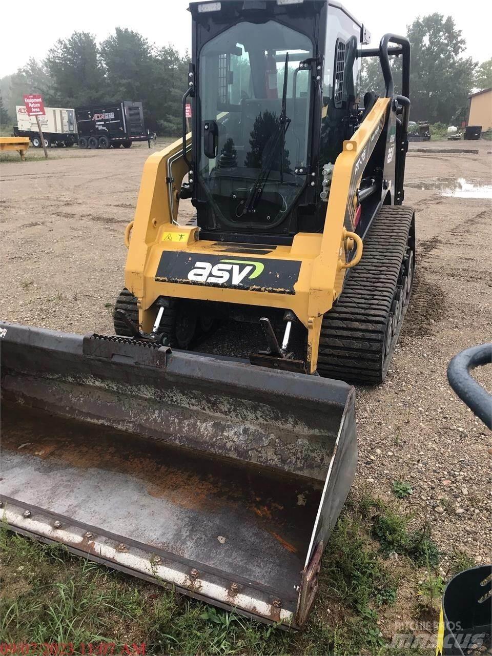 ASV POSI-TRACK RT75 Carregadoras de direcção deslizante