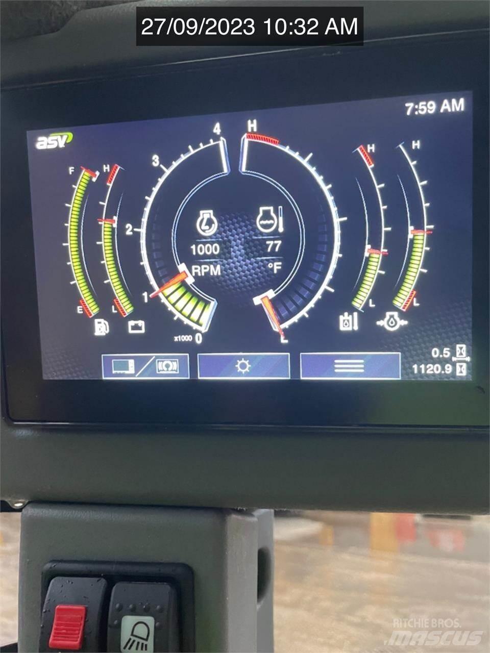 ASV POSI-TRACK RT75 Carregadoras de direcção deslizante